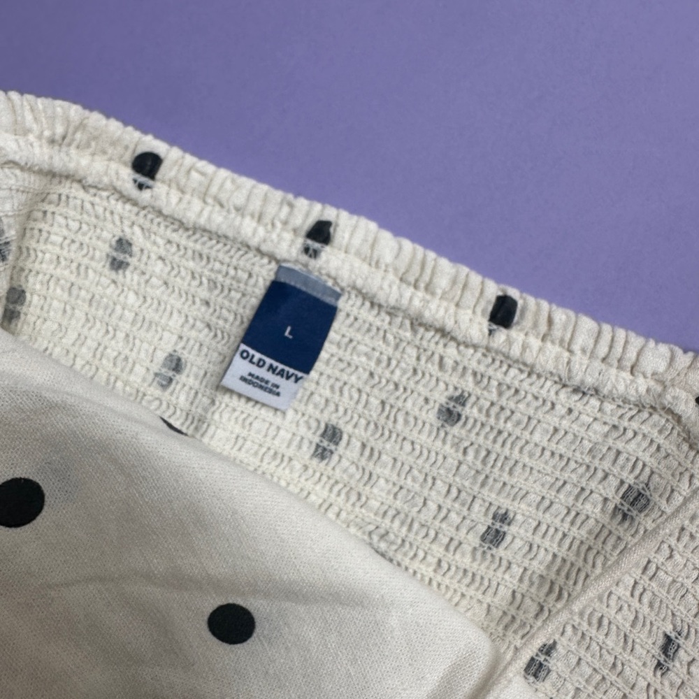 White Polka Dot Dress - Picture 6 of 6